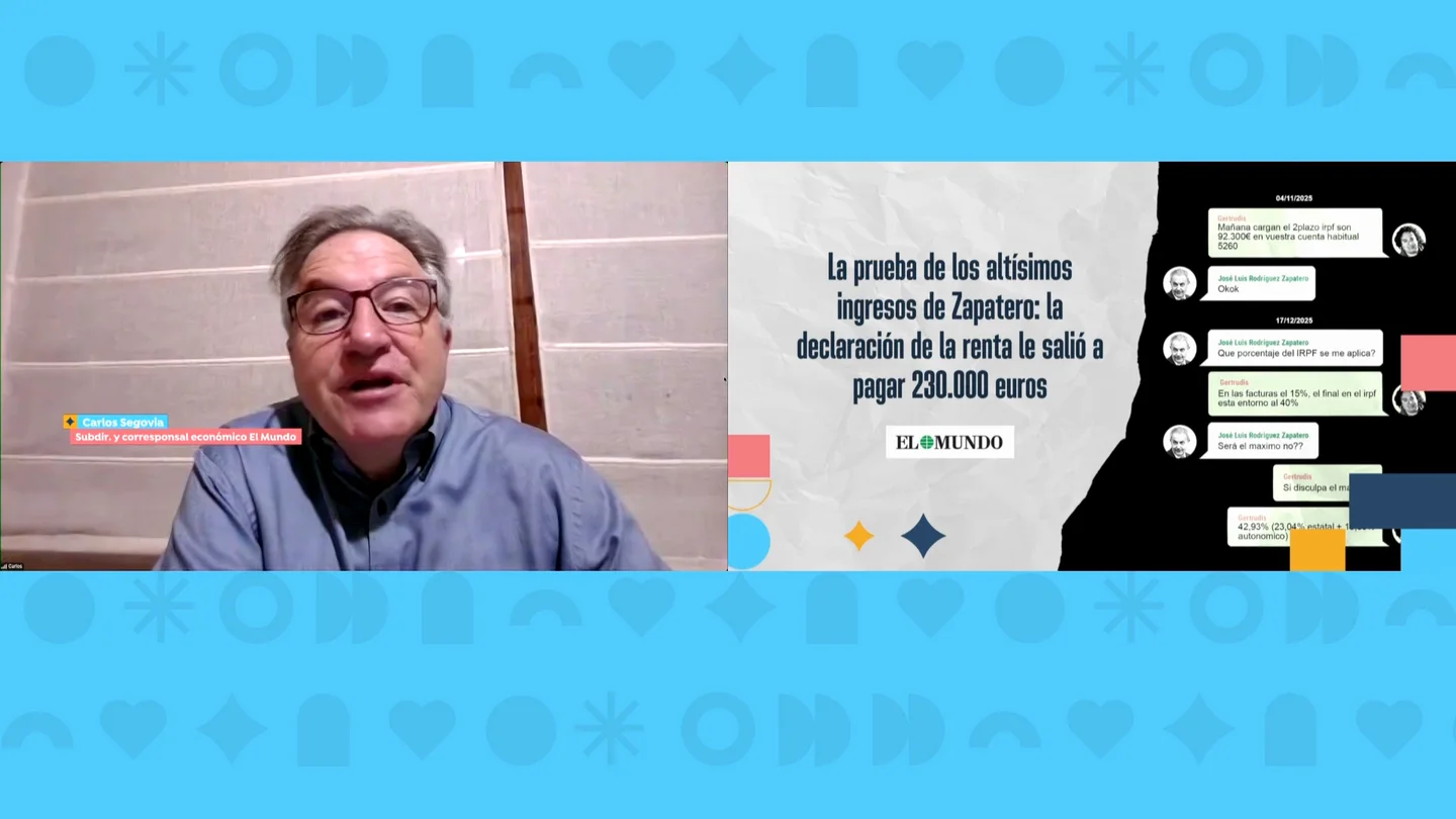 Carlos Segovia, periodista de El Mundo. Carlos Segovia, periodista de El Mundo.