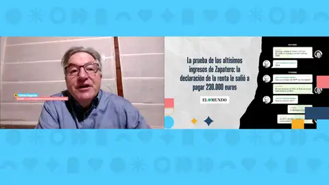 Carlos Segovia, periodista de El Mundo. Carlos Segovia, periodista de El Mundo.