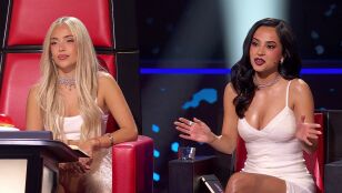 Ana Mena y Becky G en La Voz Kids