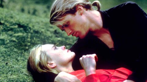 Robin Wright y Cary Elwes en La princesa prometida