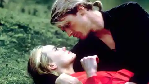 Robin Wright y Cary Elwes en La princesa prometida Robin Wright y Cary Elwes en La princesa prometida