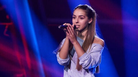 Valeria en La Voz Kids