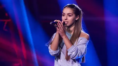 Valeria en La Voz Kids Valeria en La Voz Kids
