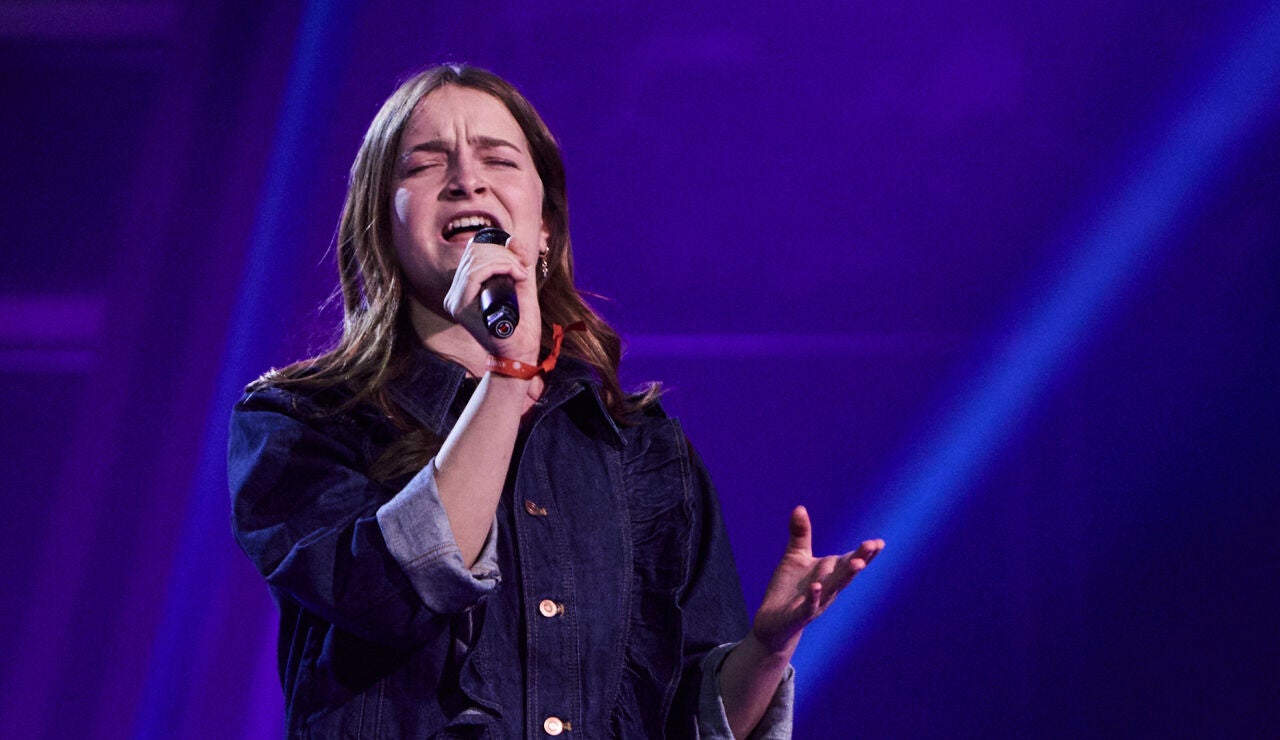 Marta en La Voz Kids