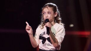Luc&iacute;a en La Voz Kids