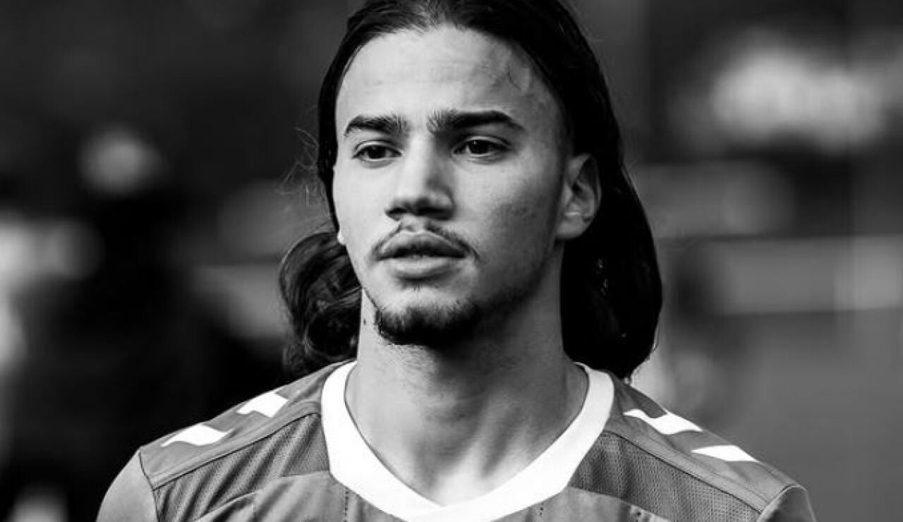 Imagen del jugador fallecido, Kenzo Kies
