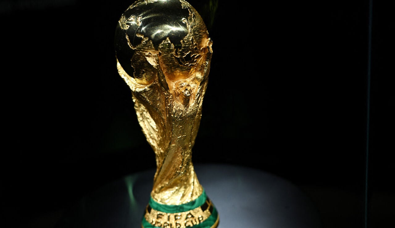 Imagen del trofeo de la Copa del Mundo 2026