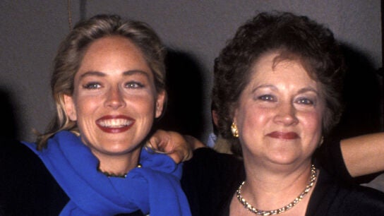 Sharon Stone y su madre Dorothy