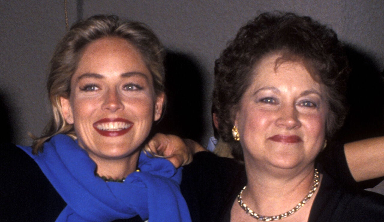 Sharon Stone y su madre Dorothy