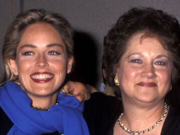 Sharon Stone y su madre Dorothy