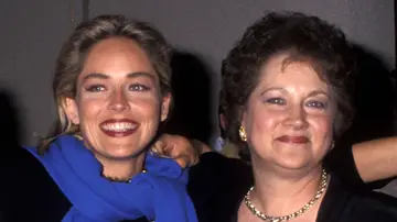 Sharon Stone y su madre Dorothy Sharon Stone y su madre Dorothy