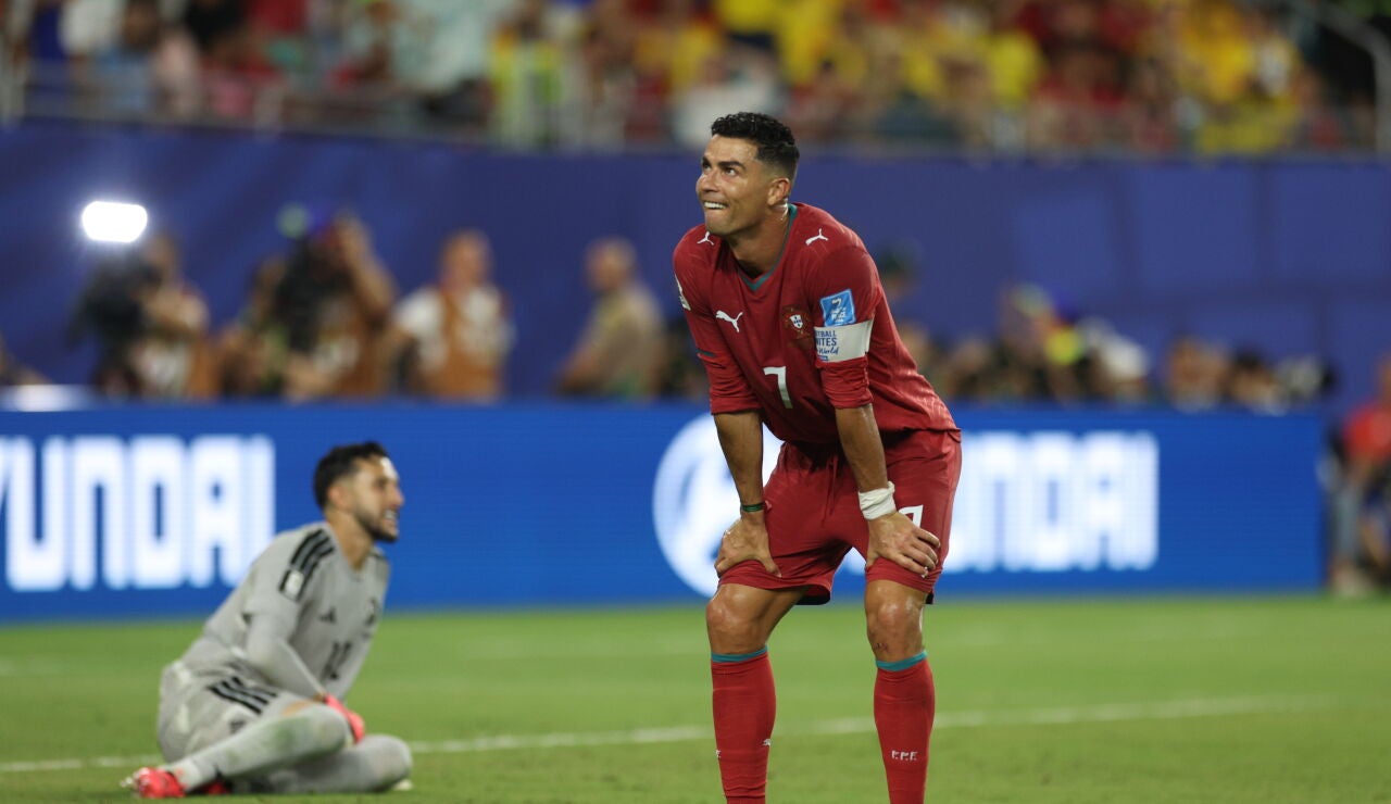 Cristiano Ronaldo durante el Portugal-Colombia del Mundial 2026
