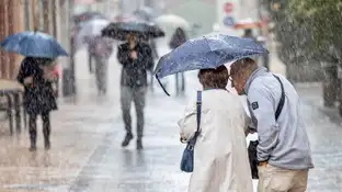 Chubascos y tormentas fuertes en el interior este peninsular para este domingo Chubascos y tormentas fuertes en el interior este peninsular para este domingo