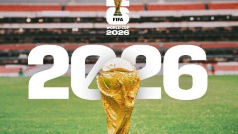 Imagen del trofeo de la Copa del Mundo 2026