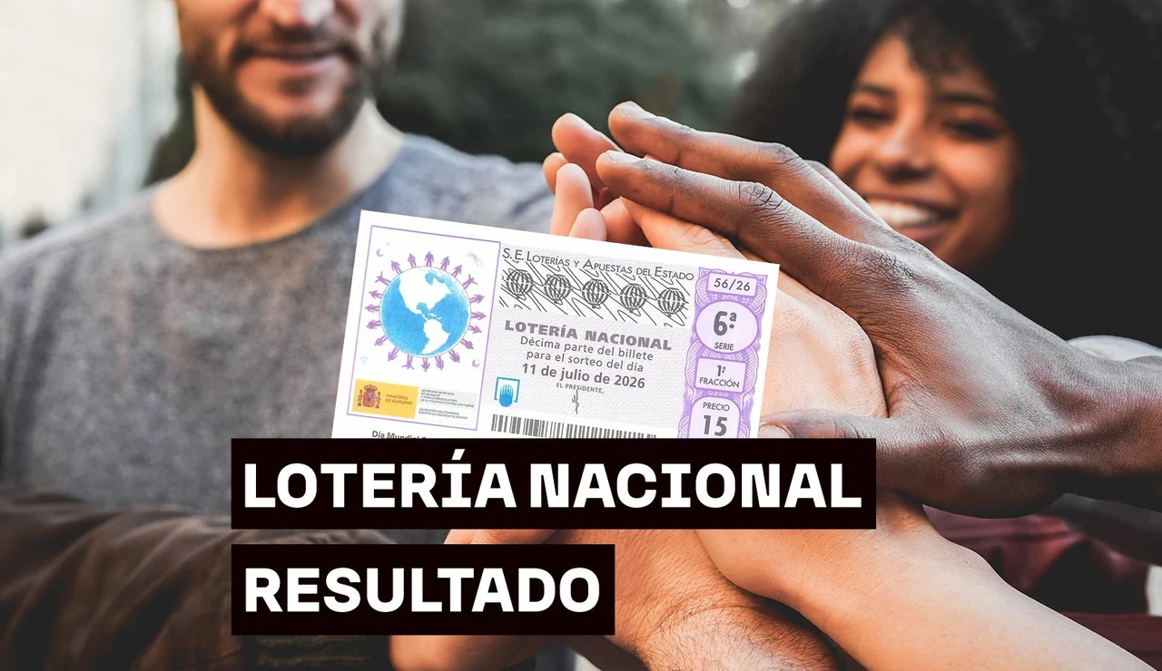 Sorteo extraordinario de julio de la Lotería Nacional de hoy sábado 11 de julio de 2026