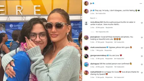 Jennifer Lopez y su hijo Max Jennifer Lopez y su hijo Max