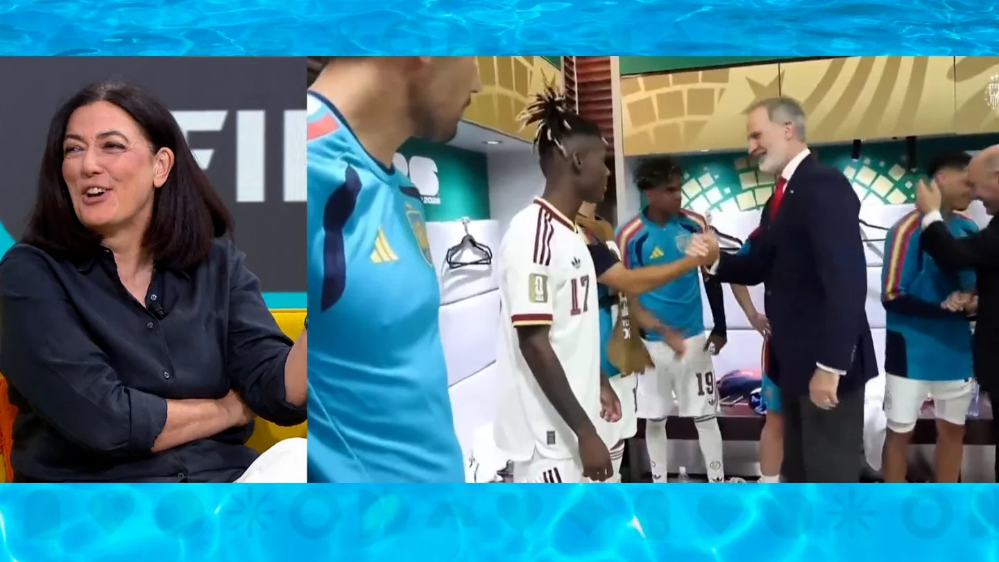 El Rey Felipe VI saluda a la Selección. El Rey Felipe VI saluda a la Selección.