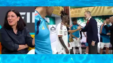El comentado gesto del rey Felipe VI con la Selección española de fútbol: El comentado gesto del rey Felipe VI con la Selección española de fútbol: