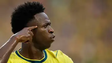 Vinícius en el partido contra Escocia en el Mundial Vinícius en el partido contra Escocia en el Mundial