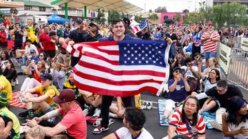 Aficionados de Estados Unidos en Los Ángeles Aficionados de Estados Unidos en Los Ángeles