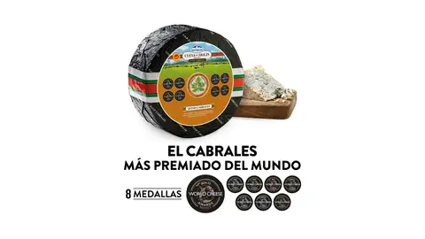 El Cabrales de Central Lechera Asturiana, el queso azul más premiado del mundo El Cabrales de Central Lechera Asturiana, el queso azul más premiado del mundo