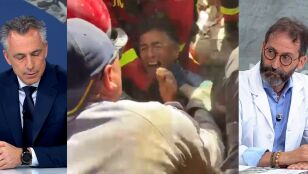 Agon&iacute;a en Venazuela tras el terremoto.