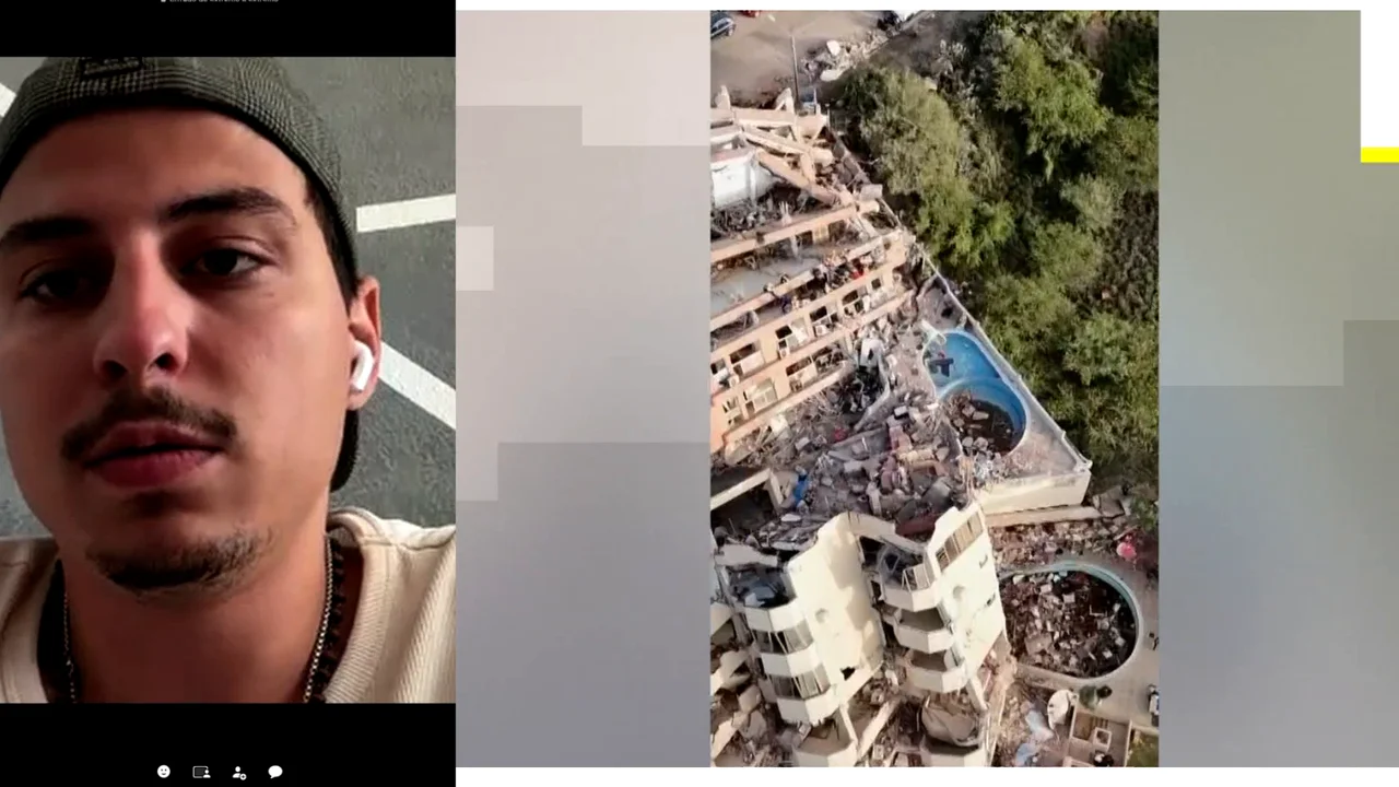 el desgarrador relato de Andrés Baptista tras perder a su primo y a su novia en el terremoto
