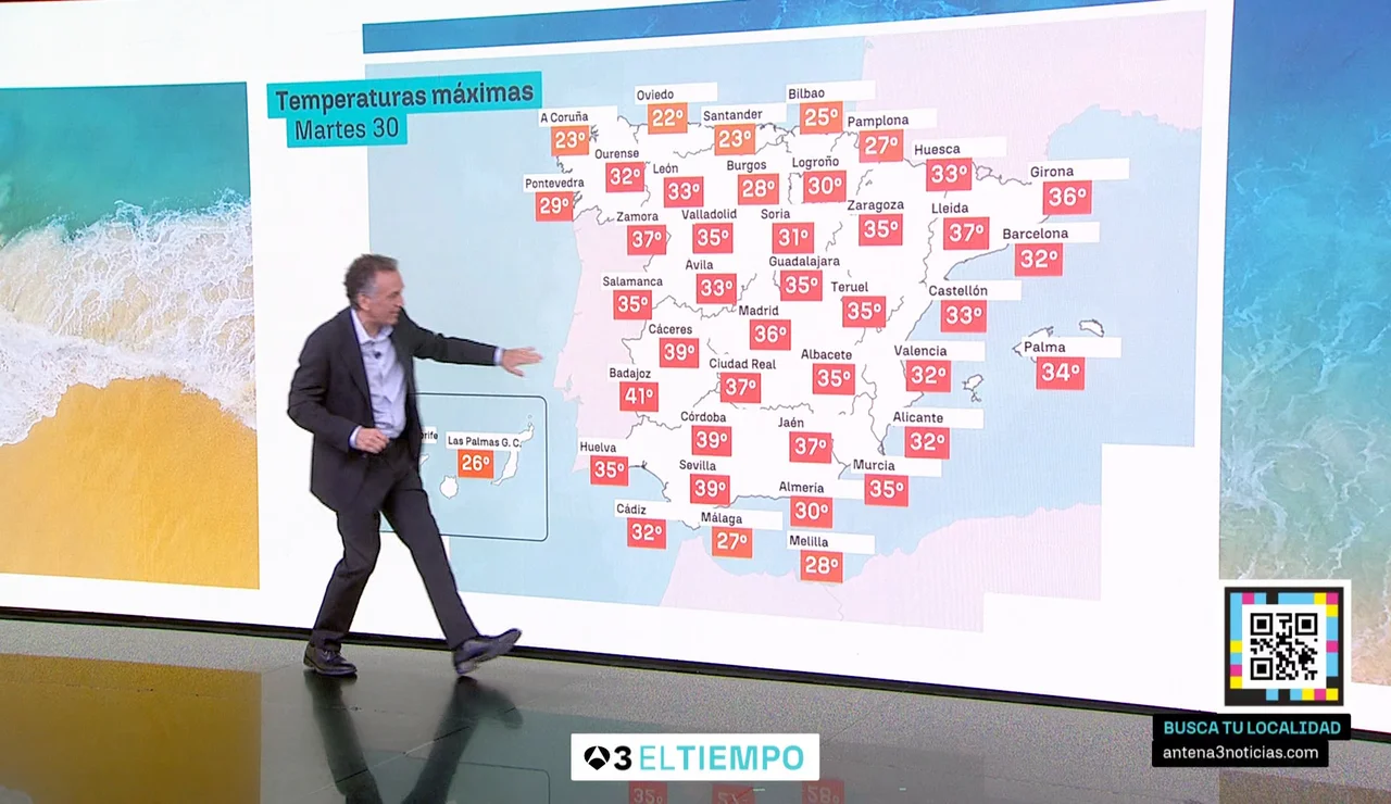 La previsión de Roberto Brasero