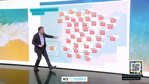 La previsión de Roberto Brasero La previsión de Roberto Brasero