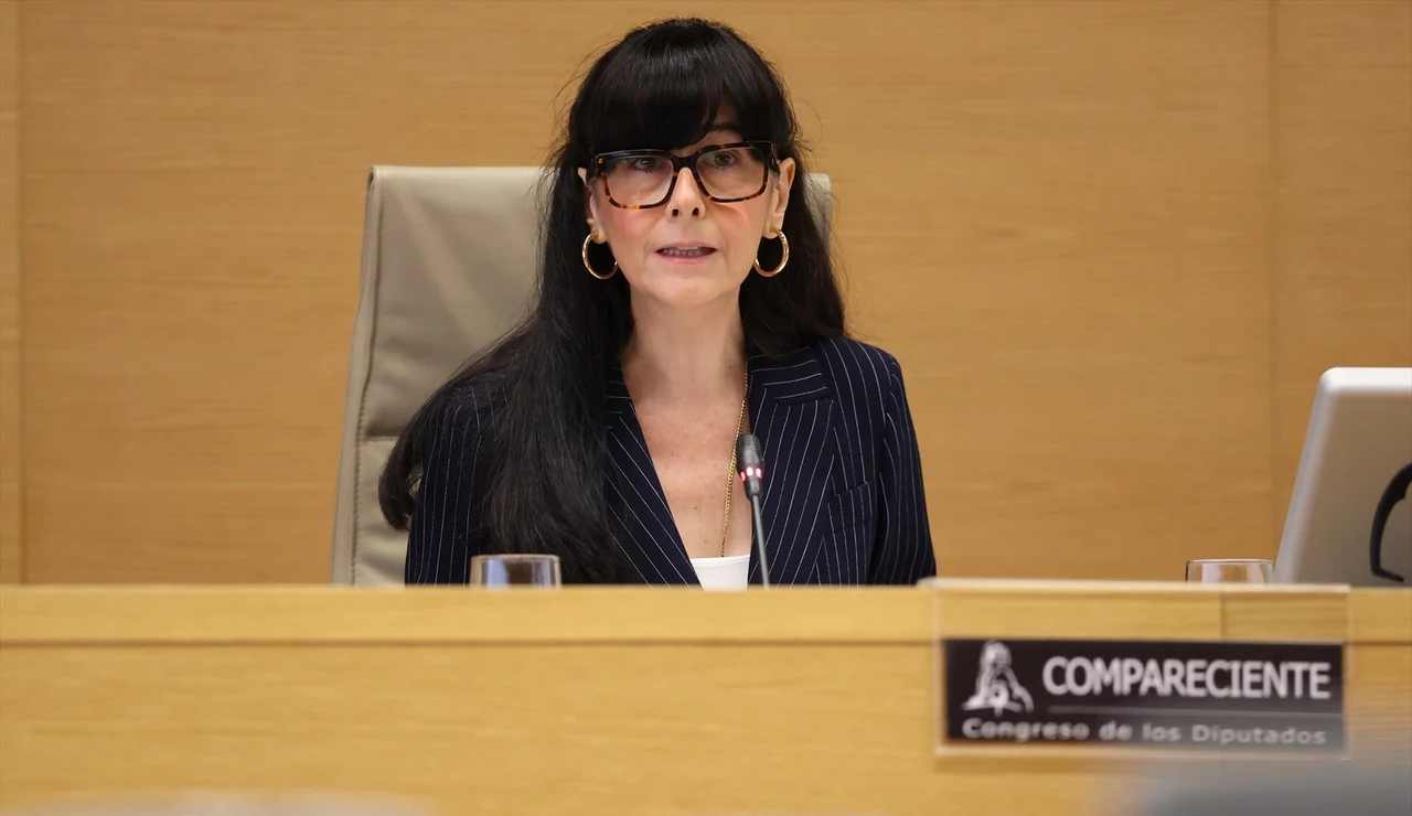Imagen de la presidenta de la SEPI, Belén Gualda