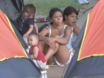 Familias venezolanas con niños muy pequeños Familias venezolanas con niños muy pequeños