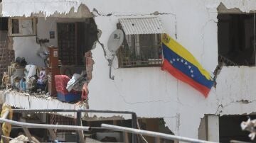 Imagen de los destrozos tras los se&iacute;smos
