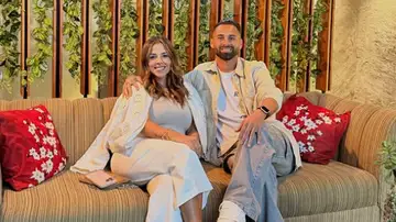 Lucas Trejo, junto a su esposa Yanina Maranella Lucas Trejo, junto a su esposa Yanina Maranella