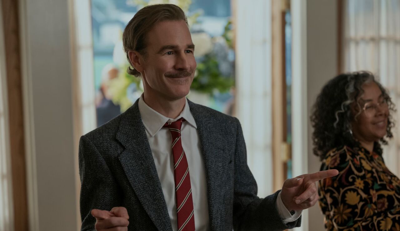 James Van Der Beek en Elle