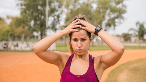 Mujer haciendo deporte