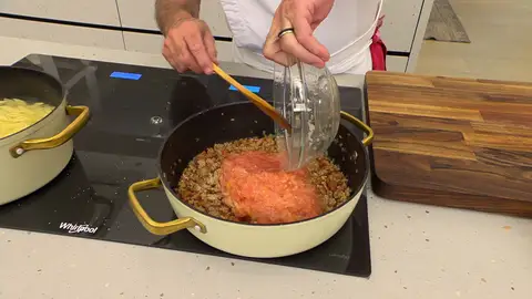 Un clásico que no falla: macarrones a la catalana con sobrasada Un clásico que no falla: macarrones a la catalana con sobrasada