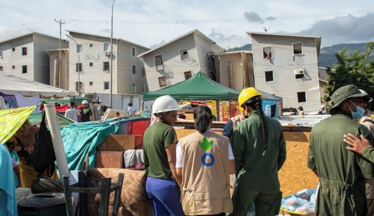 Imagen de la Guaira tras los terremotos de Venezuela