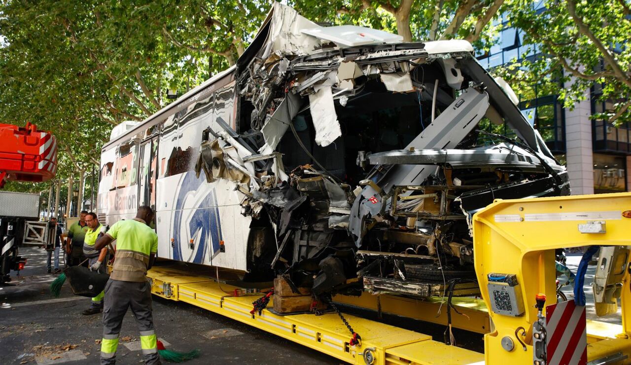 9 heridos del accidente de autocar en Lleida siguen hospitalizados este jueves, 2 de ellos cr&iacute;ticos