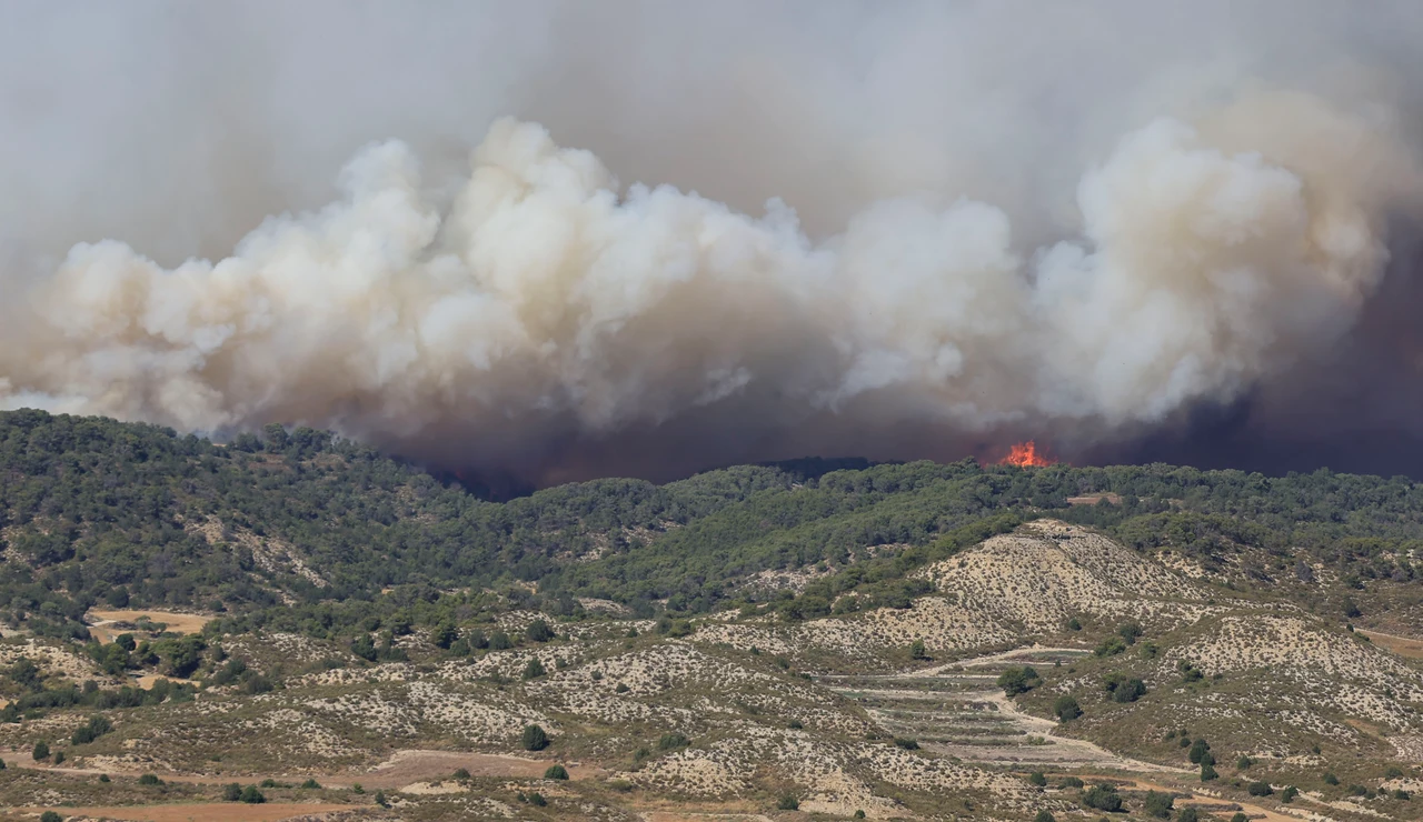 Incendio en Zaragoza.