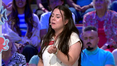 &iquest;Mal&uacute; en La ruleta de la suerte? Judith se anima a imitarla en su presentaci&oacute;n