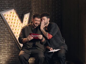 Orozco y Anto&ntilde;ito Molina en La Voz Kids