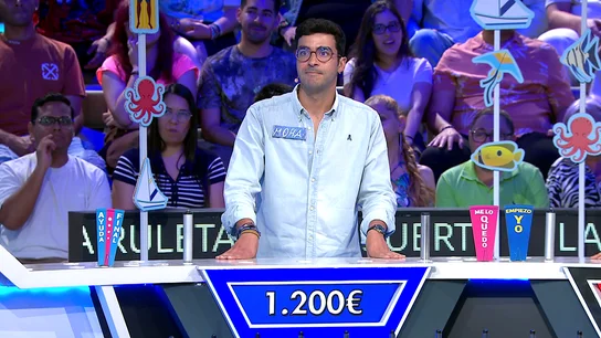 “Te lo dedico”: La declaración de Moha a una persona del público justo antes de fallar... ¡y perder 1.200 euros! “Te lo dedico”: La declaración de Moha a una persona del público justo antes de fallar... ¡y perder 1.200 euros!