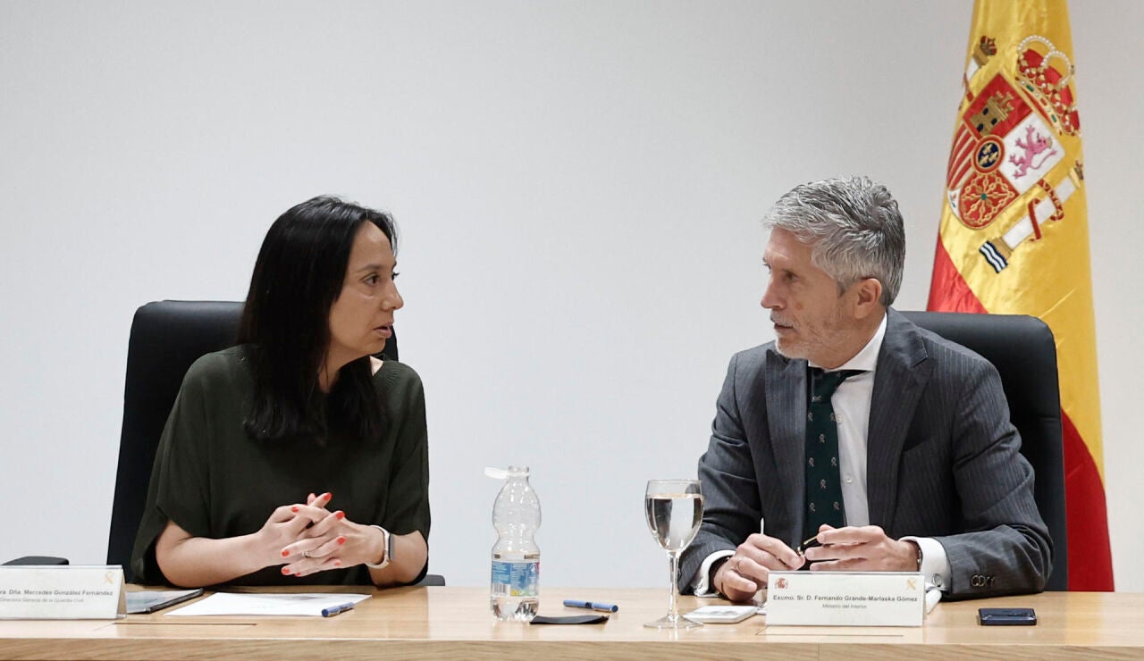 Imagen de Fernando Grande-Marlaska y Mercedes Gonz&aacute;lez 