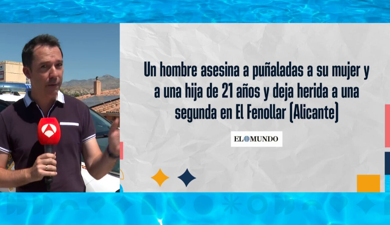 Un hombre asesina a pu&ntilde;aladas a su mujer y a su hija menor en Alicante
