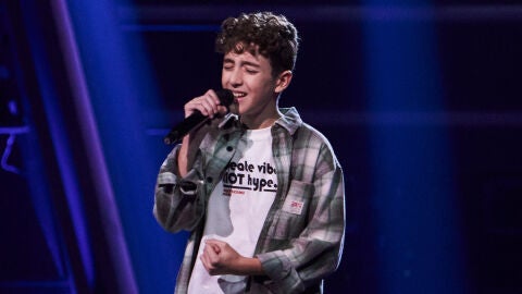 Erick en La Voz Kids