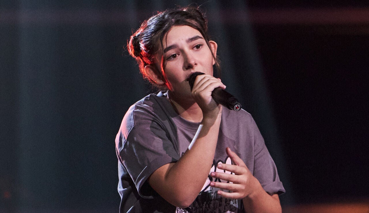 Luc&iacute;a en La Voz Kids