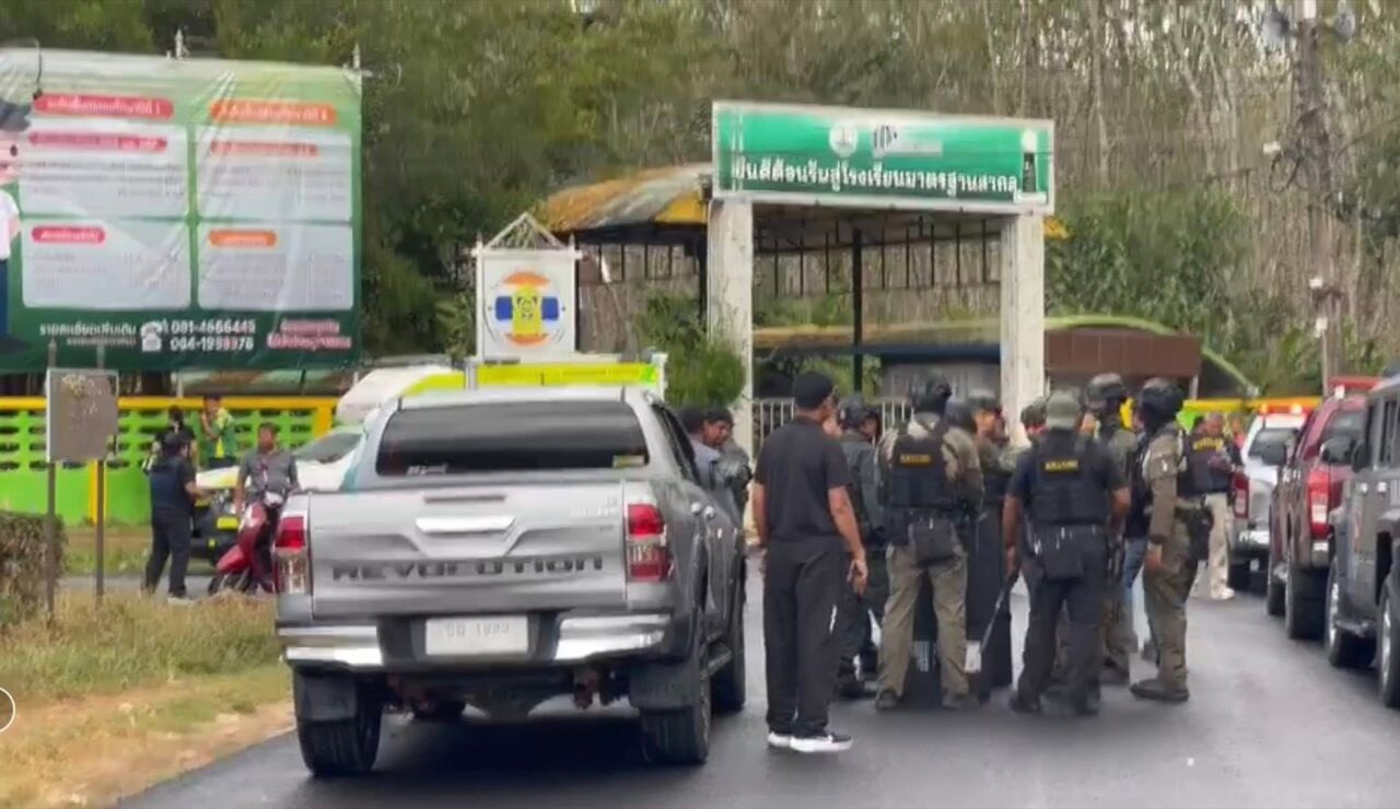 Imagen de archivo de la polic&iacute;a tailandesa