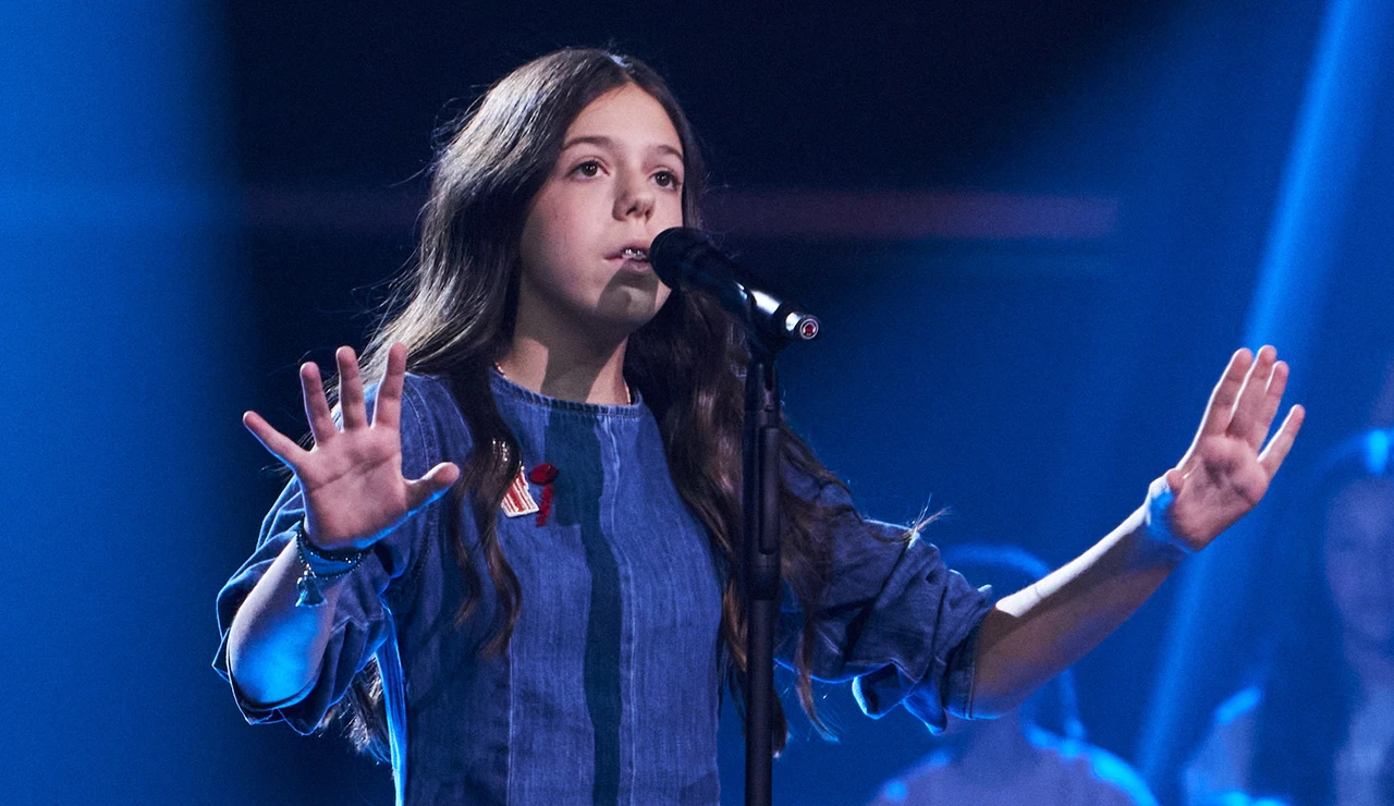 Celia en La Voz Kids