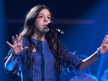 Celia en La Voz Kids
