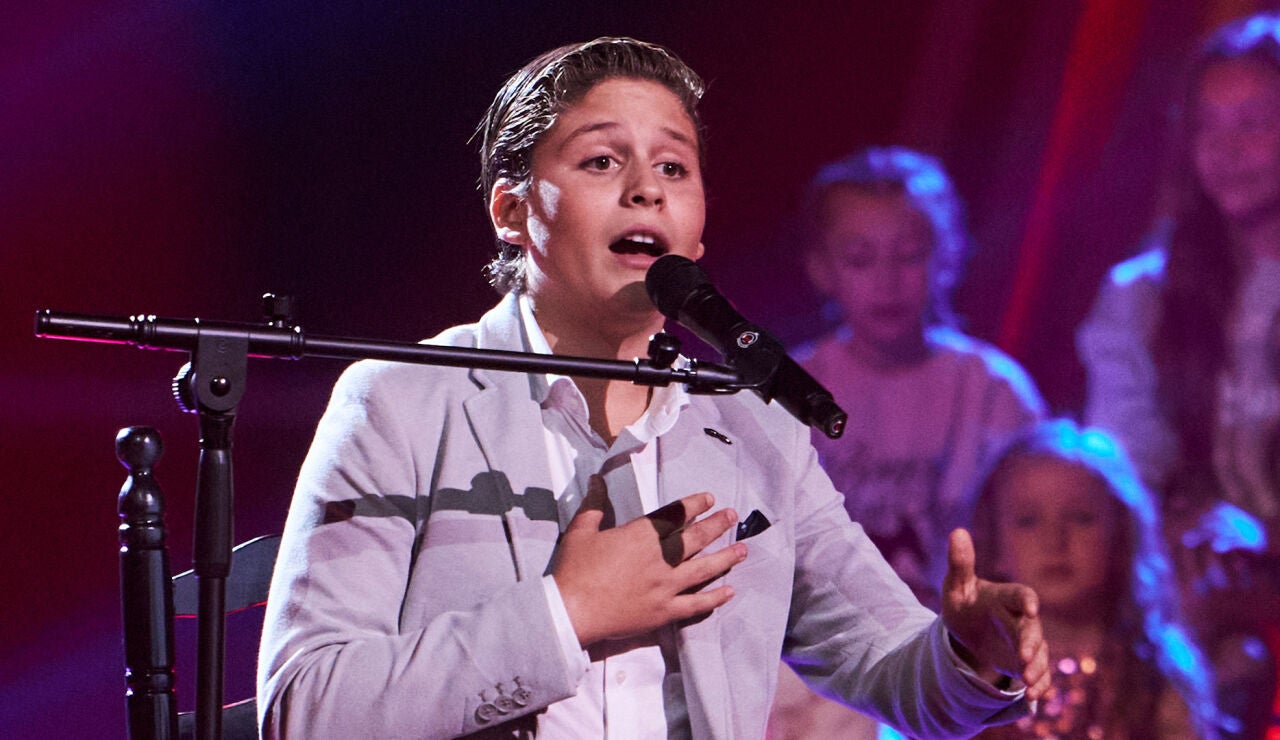 Eduardo en La Voz Kids